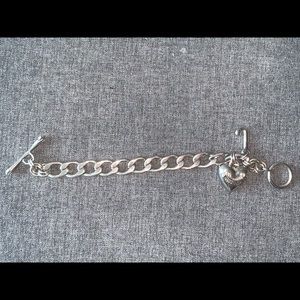 Silver Juicy Couture chain Bracelet (new without tags, no box)